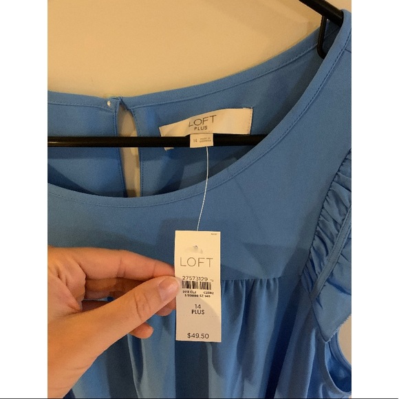 Ruffle Sleeve Blouse - Picture 2 of 3